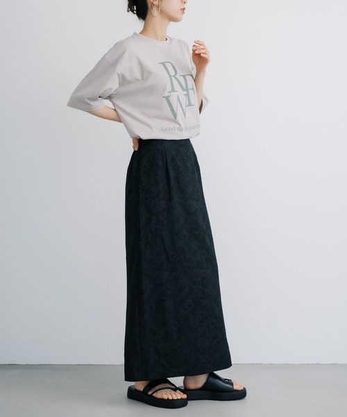 refinedworks(リファインドワークス)の「【refinedworks】 ブランド名をモチーフとしたロゴTシャツ!(Tシャツ/カットソー・レディース・チャコールグレー/ホワイト/ベージュ・FREE)」の19枚目の写真