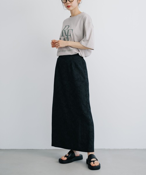 refinedworks(リファインドワークス)の「【refinedworks】 ブランド名をモチーフとしたロゴTシャツ!(Tシャツ/カットソー・レディース・チャコールグレー/ホワイト/ベージュ・FREE)」の21枚目の写真