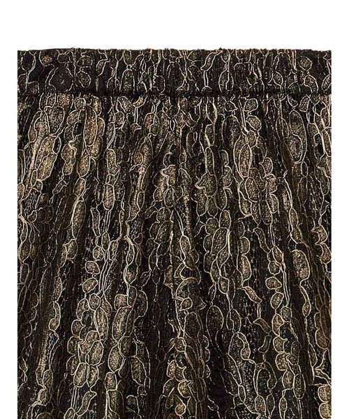 Ameri MEDI NEO LLIC LACE PANTS ゴールド Ameri（アメリ）の「MEDI NEO METALLIC LACE PANTS（その他
