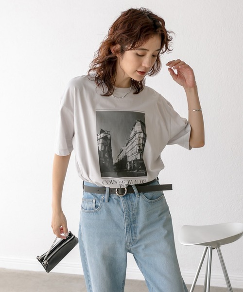 RIVE DROITE(リヴドロワ)の「MONN.:. (モン)/サークルバックルベルト(ベルト・レディース・グレー/ブラック・FREE)」の9枚目の写真