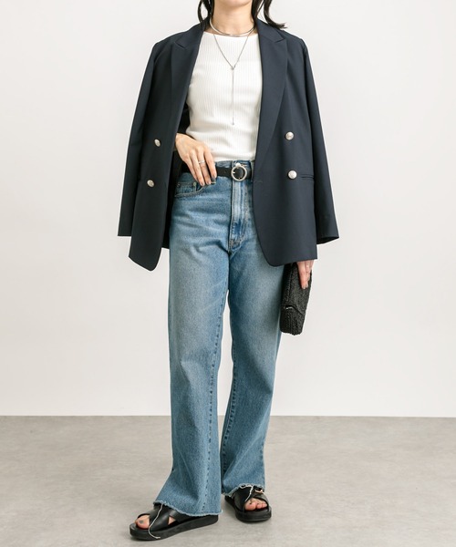 RIVE DROITE(リヴドロワ)の「MONN.:. (モン)/サークルバックルベルト(ベルト・レディース・グレー/ブラック・FREE)」の6枚目の写真