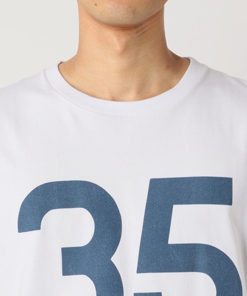 JOURNAL STANDARD relume（ジャーナルスタンダード　レリューム）の「【ZOZO限定】FAB KNIT / ファブニット Numbering Tee（Tシャツ/カットソー・メンズ・ホワイト系その他/ブラック系その他/ホワイト系その他2/ブラック系その他2/ホワイト/ブラック・S/M/L/XL）」の22枚目の写真