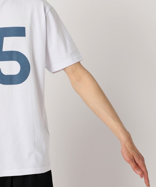 JOURNAL STANDARD relume（ジャーナルスタンダード　レリューム）の「【ZOZO限定】FAB KNIT / ファブニット Numbering Tee（Tシャツ/カットソー・メンズ・ホワイト系その他/ブラック系その他/ホワイト系その他2/ブラック系その他2/ホワイト/ブラック・S/M/L/XL）」の21枚目の写真