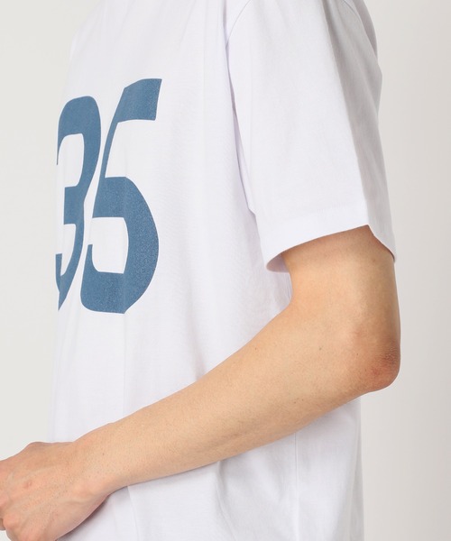 JOURNAL STANDARD relume（ジャーナルスタンダード　レリューム）の「【ZOZO限定】FAB KNIT / ファブニット Numbering Tee（Tシャツ/カットソー・メンズ・ホワイト系その他/ブラック系その他/ホワイト系その他2/ブラック系その他2/ホワイト/ブラック・S/M/L/XL）」の20枚目の写真