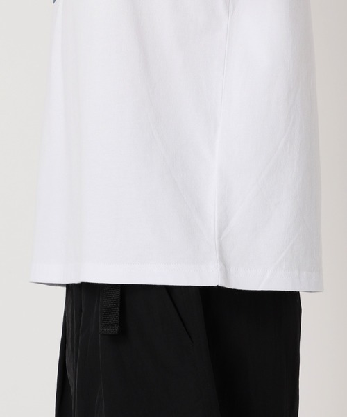 JOURNAL STANDARD relume（ジャーナルスタンダード　レリューム）の「【ZOZO限定】FAB KNIT / ファブニット Numbering Tee（Tシャツ/カットソー・メンズ・ホワイト系その他/ブラック系その他/ホワイト系その他2/ブラック系その他2/ホワイト/ブラック・S/M/L/XL）」の19枚目の写真