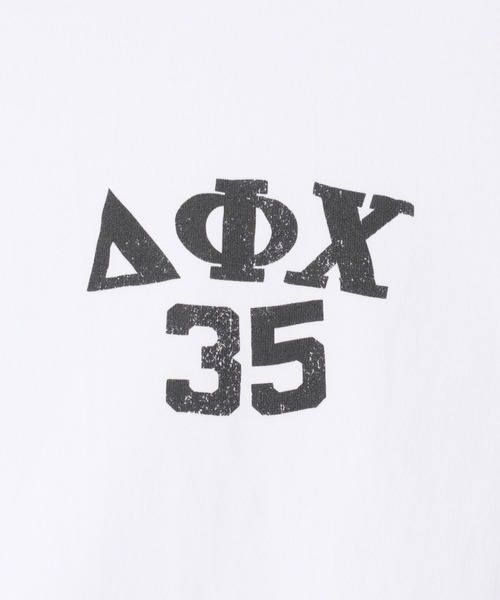 JOURNAL STANDARD relume（ジャーナルスタンダード　レリューム）の「【ZOZO限定】FAB KNIT / ファブニット Numbering Tee（Tシャツ/カットソー・メンズ・ホワイト系その他/ブラック系その他/ホワイト系その他2/ブラック系その他2/ホワイト/ブラック・S/M/L/XL）」の16枚目の写真