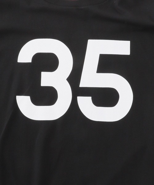 JOURNAL STANDARD relume（ジャーナルスタンダード　レリューム）の「【ZOZO限定】FAB KNIT / ファブニット Numbering Tee（Tシャツ/カットソー・メンズ・ホワイト系その他/ブラック系その他/ホワイト系その他2/ブラック系その他2/ホワイト/ブラック・S/M/L/XL）」の8枚目の写真