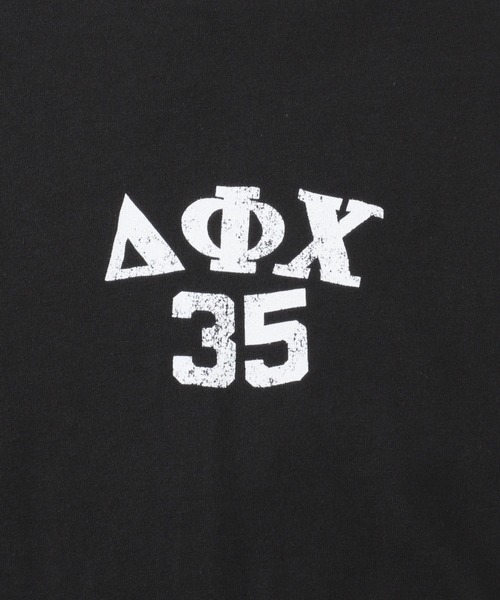 JOURNAL STANDARD relume（ジャーナルスタンダード　レリューム）の「【ZOZO限定】FAB KNIT / ファブニット Numbering Tee（Tシャツ/カットソー・メンズ・ホワイト系その他/ブラック系その他/ホワイト系その他2/ブラック系その他2/ホワイト/ブラック・S/M/L/XL）」の12枚目の写真