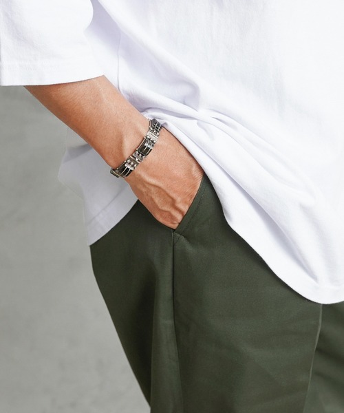 MILITARY（ミリタリー）の「実物 新品 デッドストック フランス軍 T/Cツイル ユーティリティ ワンタック トラウザーズ（チノパンツ・メンズ・オリーブ・2/1/104）」の14枚目の写真