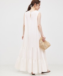 【ZOZOTOWN限定】ノースリーブティアードワンピース