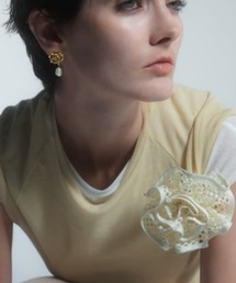 IRIS47 | sheer capsleeve tops(Tシャツ/カットソー)