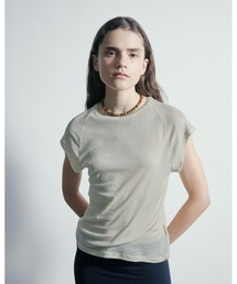 【IRIS 47】sheer capsleeve tops シアー キャップスリーブトップス