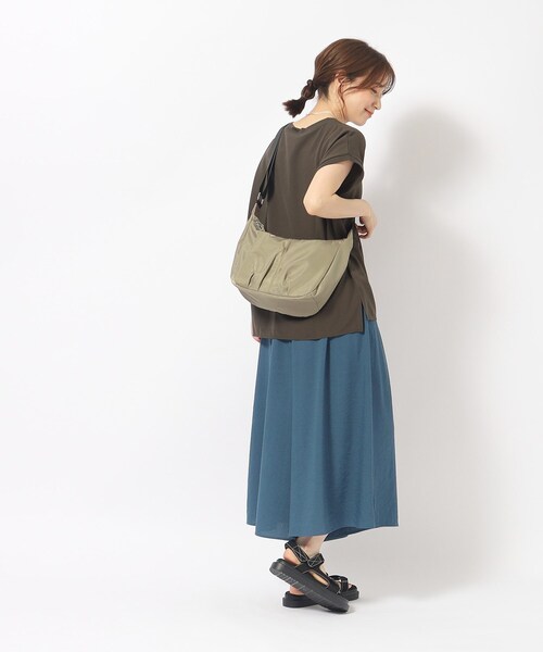 SHOO・LA・RUE(シューラルー)の「◆【撥水】バルーンショルダーバッグ(ショルダーバッグ・レディース・グレー/ブラック/ライトパープル・00)」の12枚目の写真