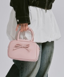 FEKETE | 2WAY RIBBON HAND BAG / 2WAYリボンハンドバッグ(ハンドバッグ)
