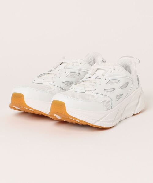 HOKA(ホカ)の「【HOKA】CLIFTON L ATHLETICS(スニーカー・レディース・ホワイト/ブラック・23.5cm/25/24/23/24.5cm)」の17枚目の写真