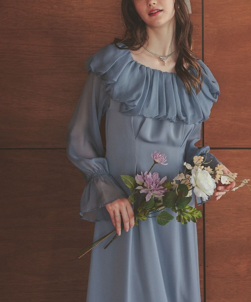 バルーン2WAYショルダードレス（ドレス）｜Dorry Doll（ドリードール