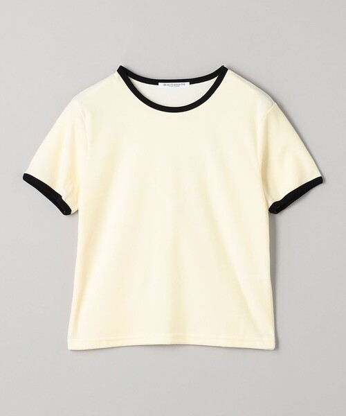 BEAUTY&YOUTH UNITED ARROWSシアーボロアリンガーTシャツ BEAUTY&YOUTH UNITED ARROWS｜シアーベロア リンガー Tシャツ