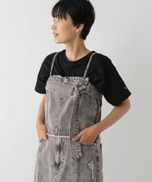 LEPSIM | ベルト付きデニムビスチェ 131530(ベスト)