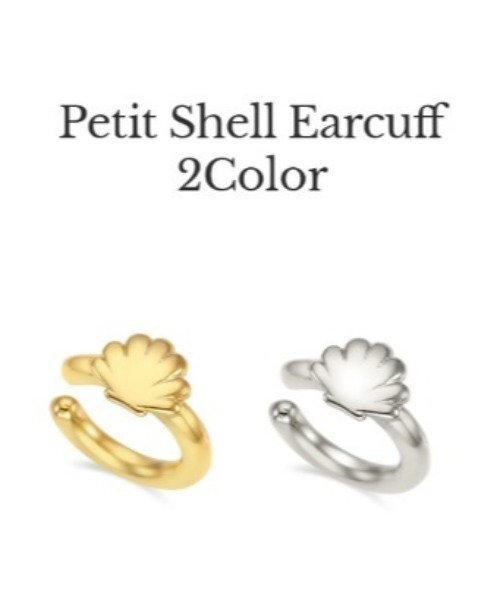 ●PETIT SHELL EARCUFF_2COLOR（イヤーカフ）｜VINTAGE HOLLYWOOD（ビンテージハリウッド）