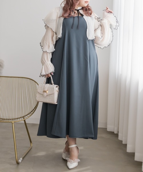 フリルボレロセットワンピース