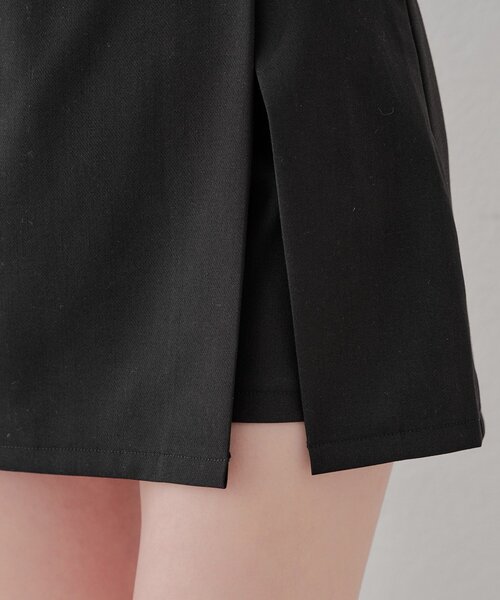 WEB限定/REVIVAL】スリットレイヤードスカパン（スカート）｜Chico