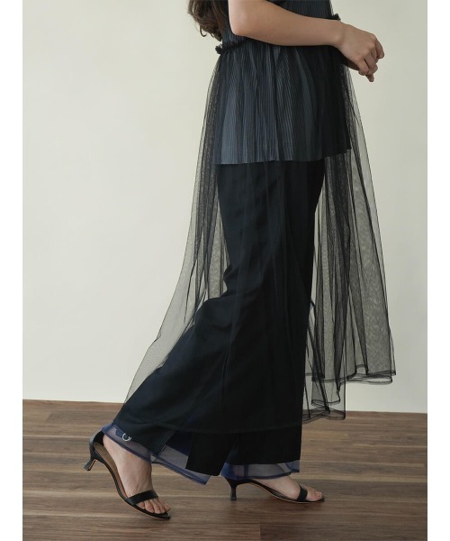 FIKA.（フィーカ）の「Tulle dress set top（ワンピース・レディース・グレー/アイボリー・FREE）」の14枚目の写真
