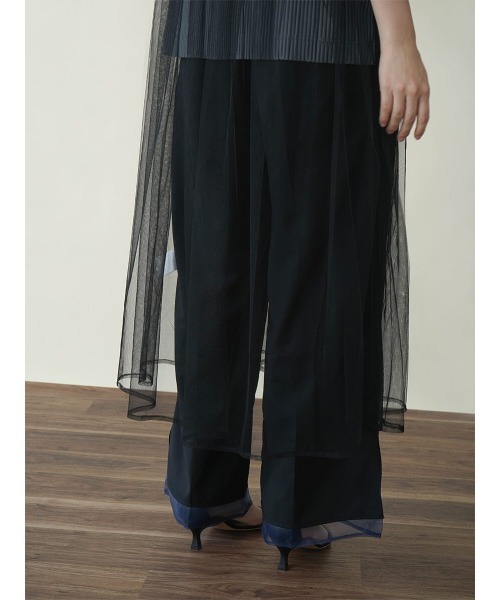 FIKA.（フィーカ）の「Tulle dress set top（ワンピース・レディース・グレー/アイボリー・FREE）」の15枚目の写真
