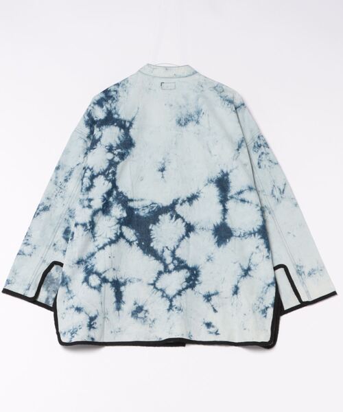 BIG FIELD（ビッグフィールド）の「デニムチャイナジャケット/おとな（デニムジャケット・レディース・ブルー/ブラック・160cm）」の8枚目の写真