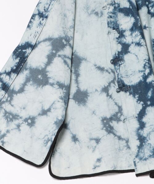 BIG FIELD（ビッグフィールド）の「デニムチャイナジャケット/おとな（デニムジャケット・レディース・ブルー/ブラック・160cm）」の9枚目の写真