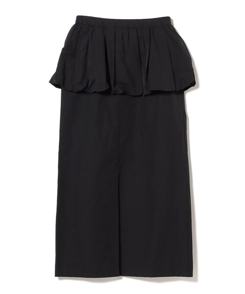 Ray BEAMS（レイビームス）の「ペプラム タイト スカート（スカート・レディース・ベージュ/ブラック・0/1）」の16枚目の写真