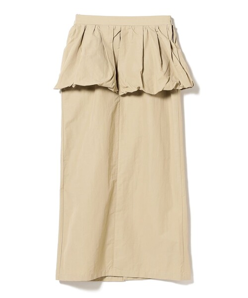 Ray BEAMS（レイビームス）の「ペプラム タイト スカート（スカート・レディース・ベージュ/ブラック・0/1）」の18枚目の写真