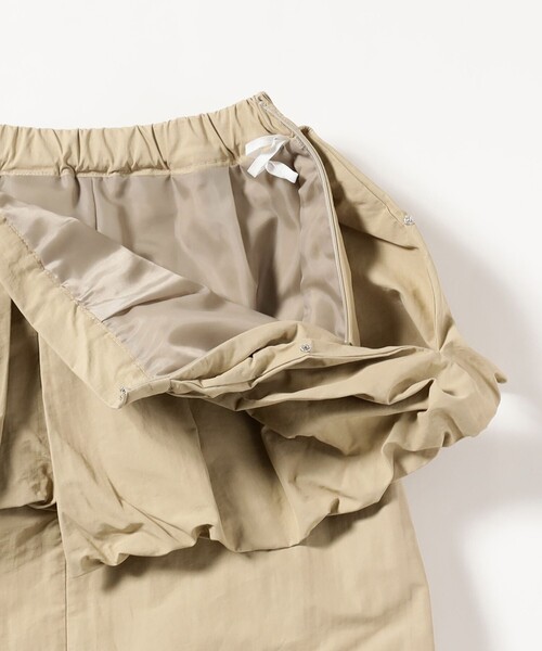 Ray BEAMS（レイビームス）の「ペプラム タイト スカート（スカート・レディース・ベージュ/ブラック・0/1）」の19枚目の写真