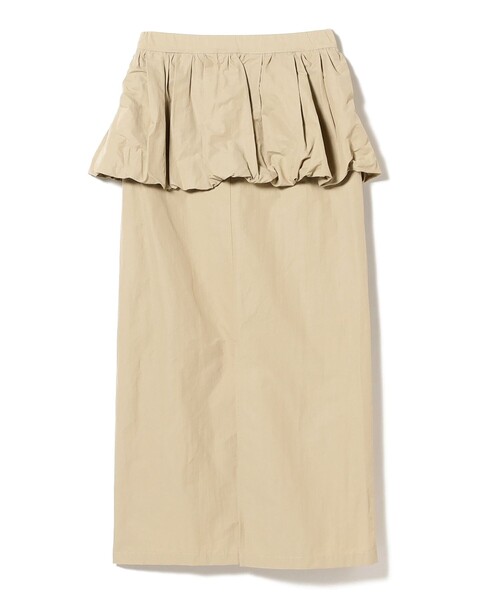 Ray BEAMS（レイビームス）の「ペプラム タイト スカート（スカート・レディース・ベージュ/ブラック・0/1）」の20枚目の写真