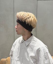 Kastane（カスタネ）の「【UNISEX】リブニットヘアバンド（ハット・メンズ）」