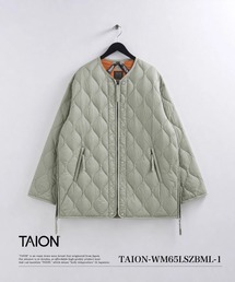 【TAION(タイオン)】〈ウィメンズ〉ミリタリー M65 ライナーWジップ ダウンジャケット-ソフトシェル
