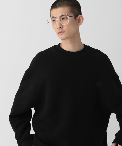 STERNBERG（スタンバーグ）の「COZYコットンスウェットプルオーバー（スウェット・メンズ・ブラック/グレー・LARGE/MEDIUM）」の2枚目の写真