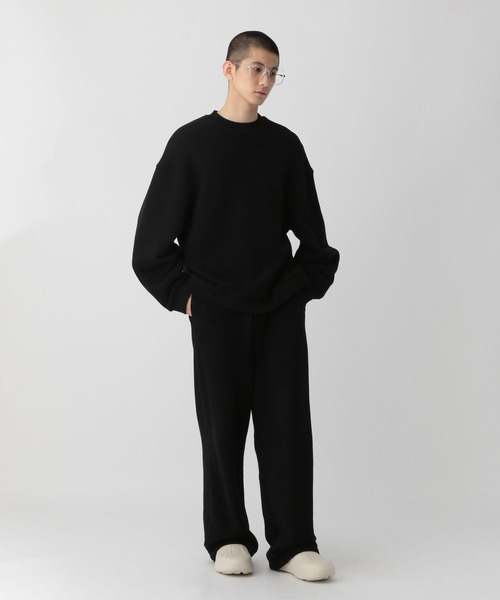 STERNBERG（スタンバーグ）の「COZYコットンスウェットプルオーバー（スウェット・メンズ・ブラック/グレー・LARGE/MEDIUM）」の4枚目の写真