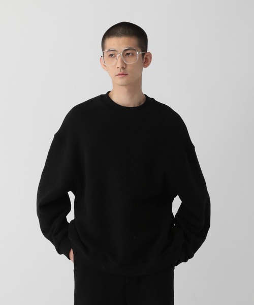 STERNBERG（スタンバーグ）の「COZYコットンスウェットプルオーバー（スウェット・メンズ・ブラック/グレー・LARGE/MEDIUM）」の6枚目の写真