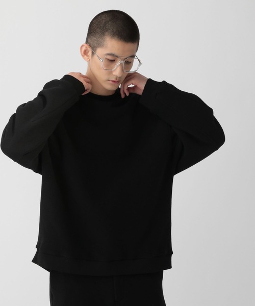 STERNBERG（スタンバーグ）の「COZYコットンスウェットプルオーバー（スウェット・メンズ・ブラック/グレー・LARGE/MEDIUM）」の8枚目の写真