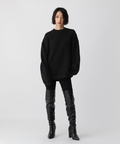 STERNBERG（スタンバーグ）の「COZYコットンスウェットプルオーバー（スウェット・メンズ・ブラック/グレー・LARGE/MEDIUM）」の9枚目の写真