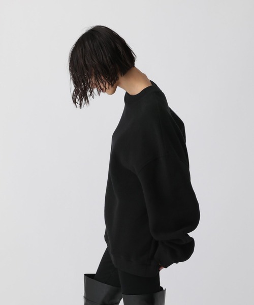 STERNBERG（スタンバーグ）の「COZYコットンスウェットプルオーバー（スウェット・メンズ・ブラック/グレー・LARGE/MEDIUM）」の14枚目の写真