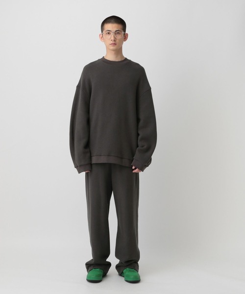 STERNBERG（スタンバーグ）の「COZYコットンスウェットプルオーバー（スウェット・メンズ・ブラック/グレー・LARGE/MEDIUM）」の15枚目の写真