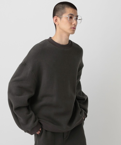 STERNBERG（スタンバーグ）の「COZYコットンスウェットプルオーバー（スウェット・メンズ・ブラック/グレー・LARGE/MEDIUM）」の18枚目の写真