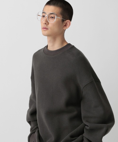 STERNBERG（スタンバーグ）の「COZYコットンスウェットプルオーバー（スウェット・メンズ・ブラック/グレー・LARGE/MEDIUM）」の19枚目の写真