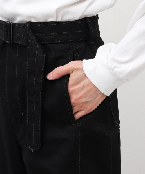 セール】LEMAIRE(ルメール) TWISTED BELTED PANTS PA326LD1000