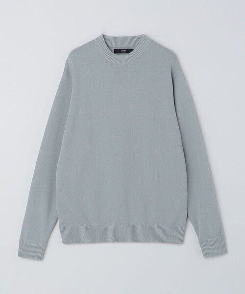 SHIPS Colors(シップス カラーズ)の「SHIPS Colors:〈洗濯機可能〉CAVE(R) ロングスリーブ ニット◇(ニット/セーター・メンズ・ライトグレー/ブラウン/オレンジ/ネイビー・MEDIUM/LARGE/X-LARGE)」の5枚目の写真