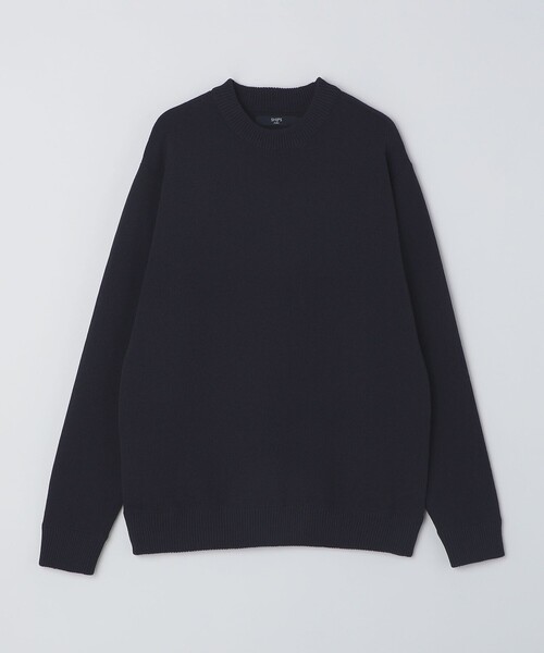 SHIPS Colors(シップス カラーズ)の「SHIPS Colors:〈洗濯機可能〉CAVE(R) ロングスリーブ ニット◇(ニット/セーター・メンズ・ライトグレー/ブラウン/オレンジ/ネイビー・MEDIUM/LARGE/X-LARGE)」の7枚目の写真