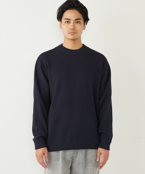 SHIPS Colors(シップス カラーズ)の「SHIPS Colors:〈洗濯機可能〉CAVE(R) ロングスリーブ ニット◇(ニット/セーター・メンズ・ライトグレー/ブラウン/オレンジ/ネイビー・MEDIUM/LARGE/X-LARGE)」の18枚目の写真
