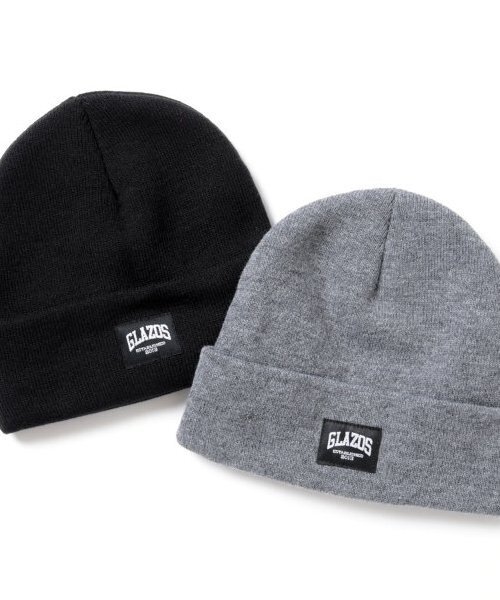 GLAZOS（グラソス）の「【大人向けサイズあり】ネーム付きビーニー（ニットキャップ/ビーニー・キッズ・ブラック/チャコールグレー・フリー）」の7枚目の写真