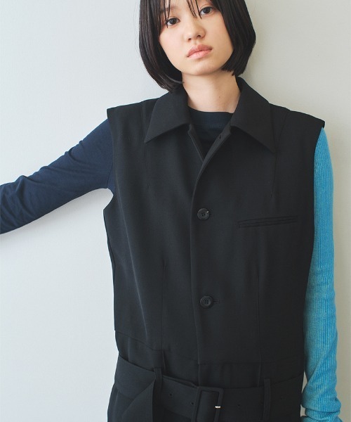 soduk(スドーク)の「【soduk】suiting jumpsuits(サロペット/オーバーオール・レディース・ブラック/ブラウン系その他・M/S)」の5枚目の写真
